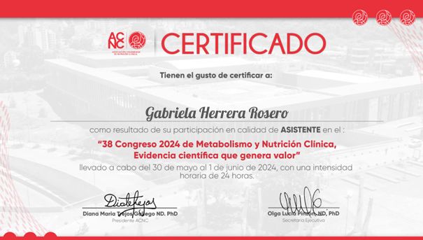 Doctor's credential certificate 1