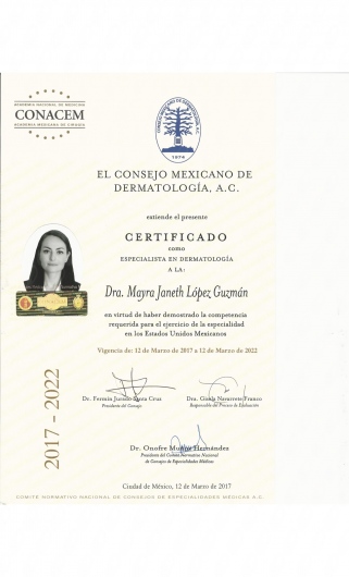 Doctor's credential certificate 3