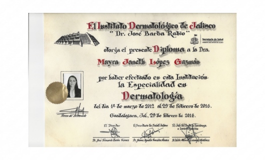 Doctor's credential certificate 5
