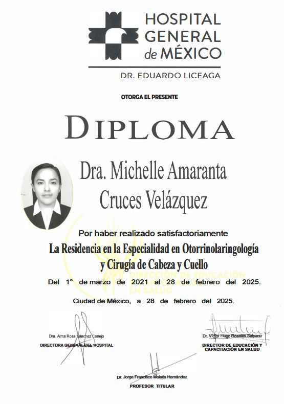 Doctor's credential certificate 3
