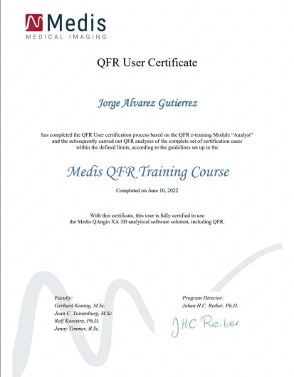 Doctor's credential certificate 1