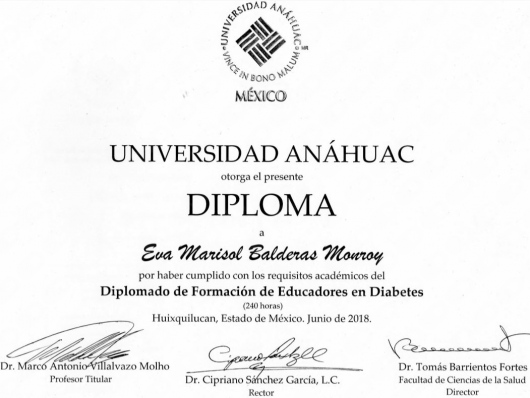 Doctor's credential certificate 1