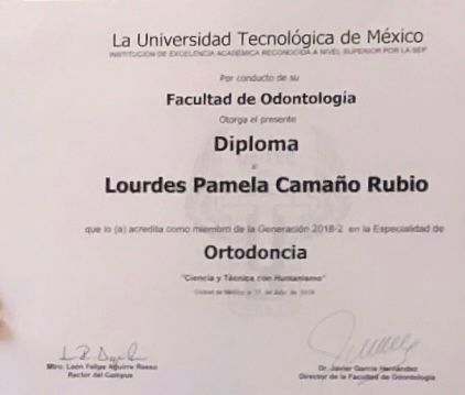 Doctor's credential certificate 1