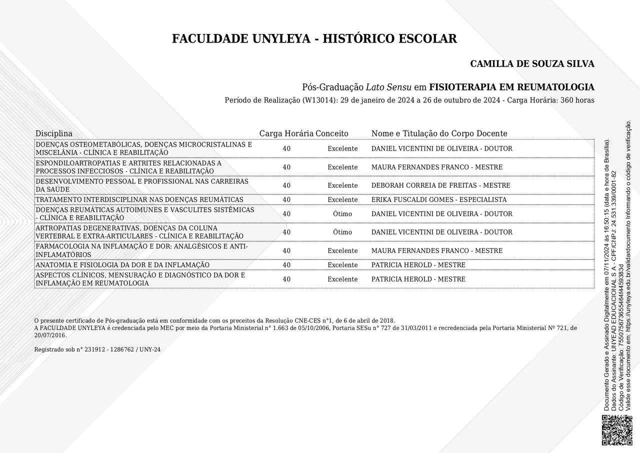 Doctor's credential certificate 2