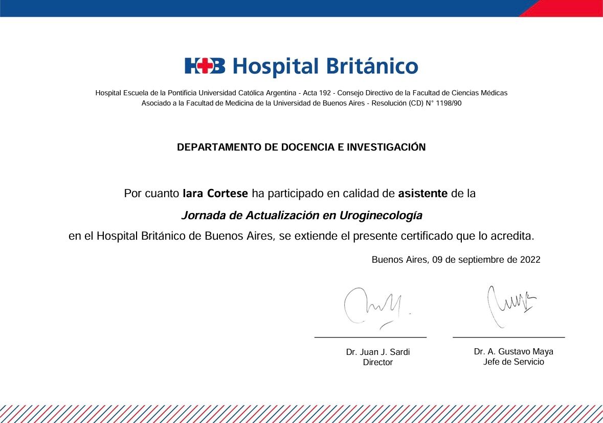 Doctor's credential certificate 4