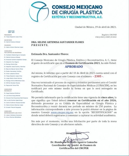 Doctor's credential certificate 1