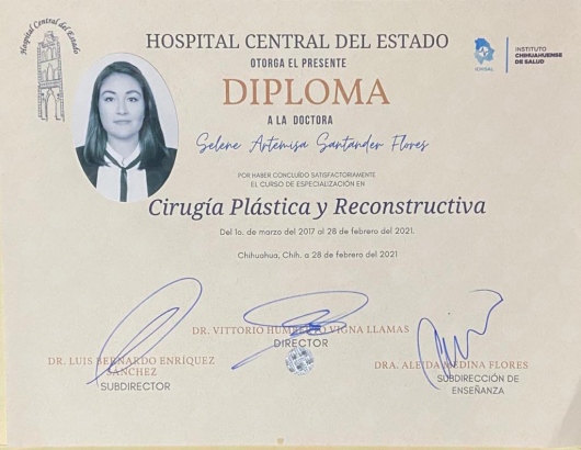 Doctor's credential certificate 3