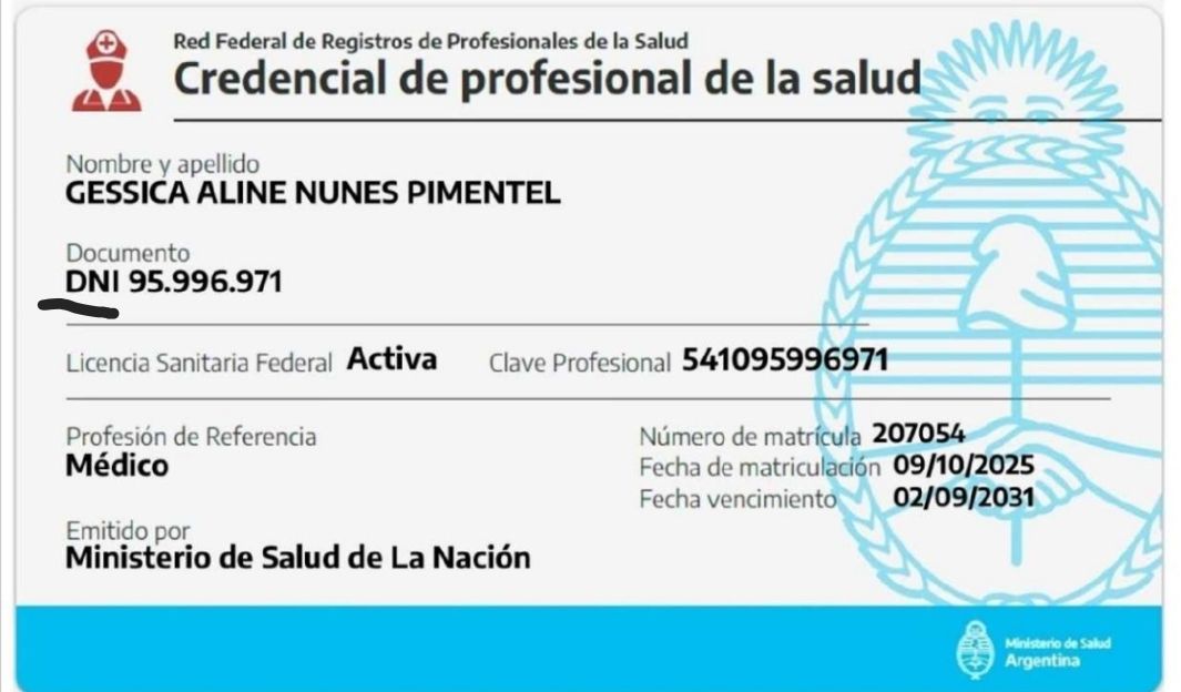 Doctor's credential certificate 4