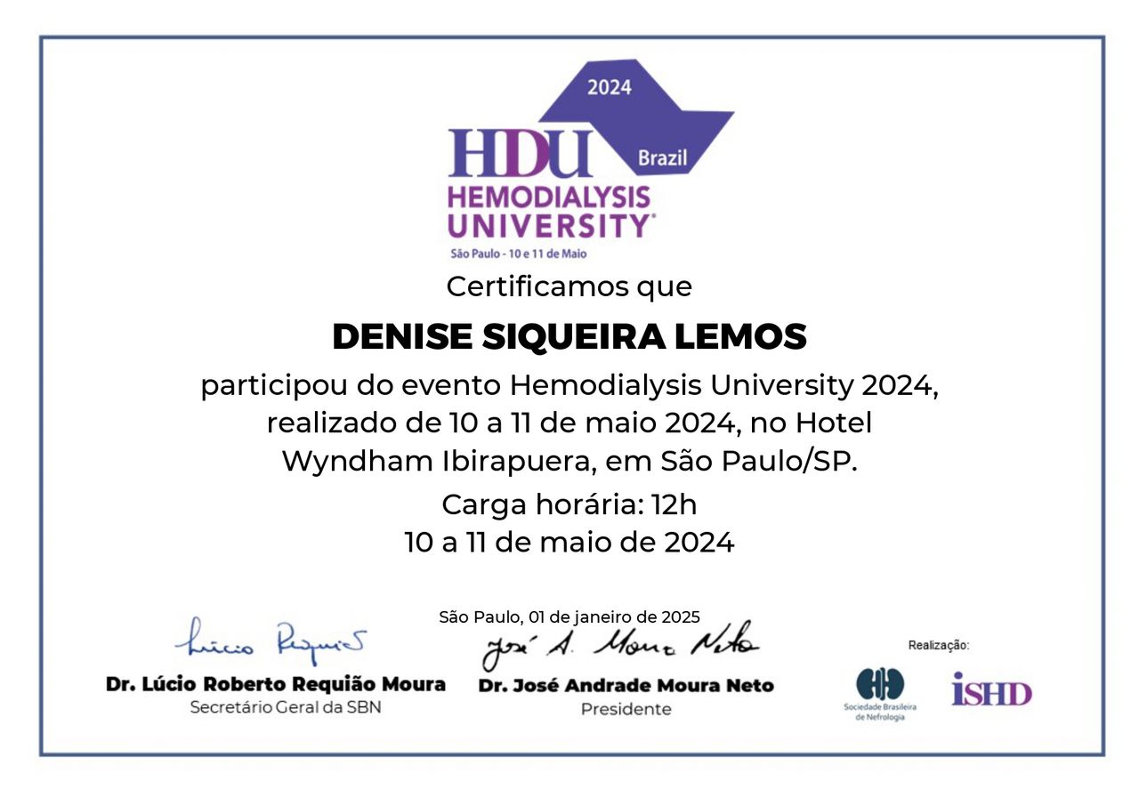 Doctor's credential certificate 2