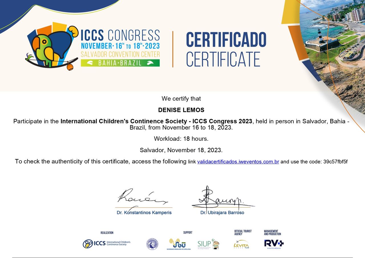 Doctor's credential certificate 3