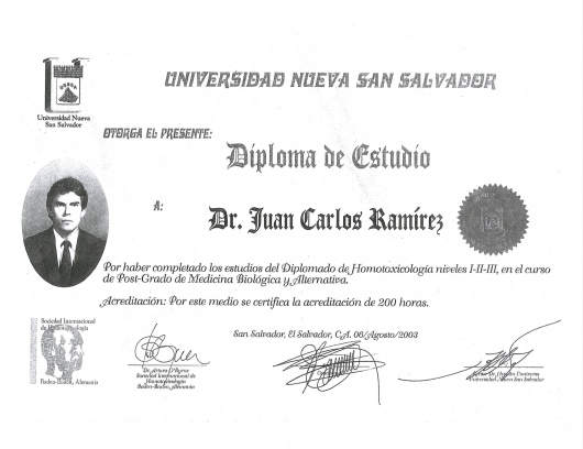 Doctor's credential certificate 4
