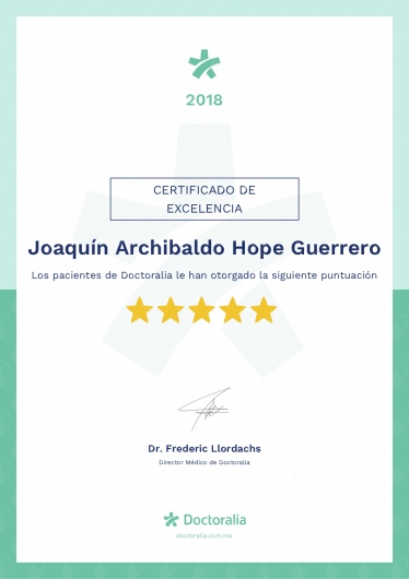 Doctor's credential certificate 4