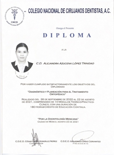 Doctor's credential certificate 4