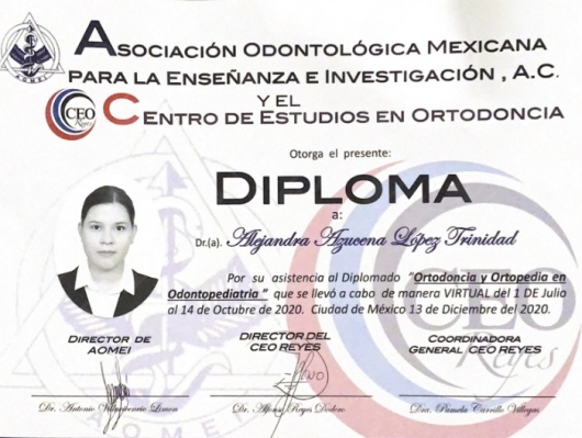 Doctor's credential certificate 5