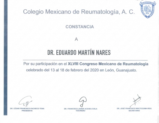 Doctor's credential certificate 1