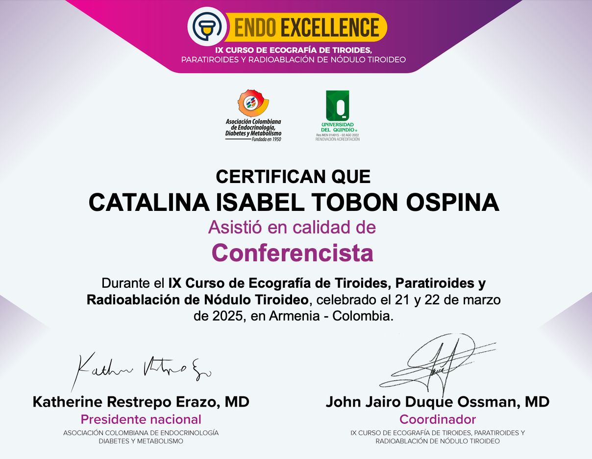 Doctor's credential certificate 1