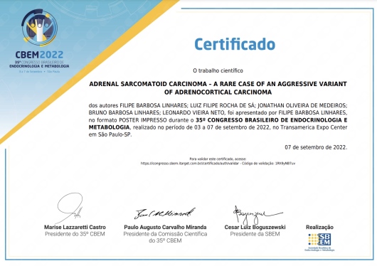 Doctor's credential certificate 1