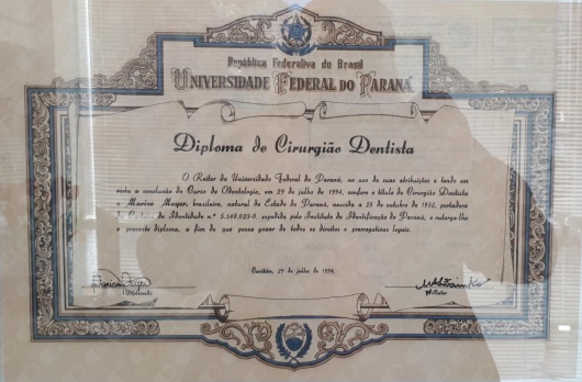 Doctor's credential certificate 5