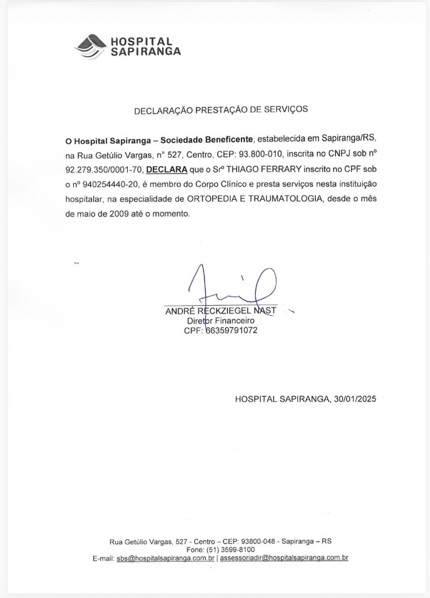 Doctor's credential certificate 3