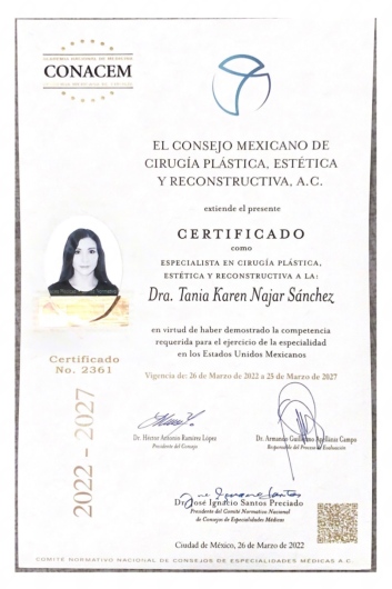 Doctor's credential certificate 3