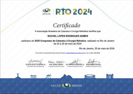 Doctor's credential certificate 2