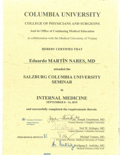 Doctor's credential certificate 3