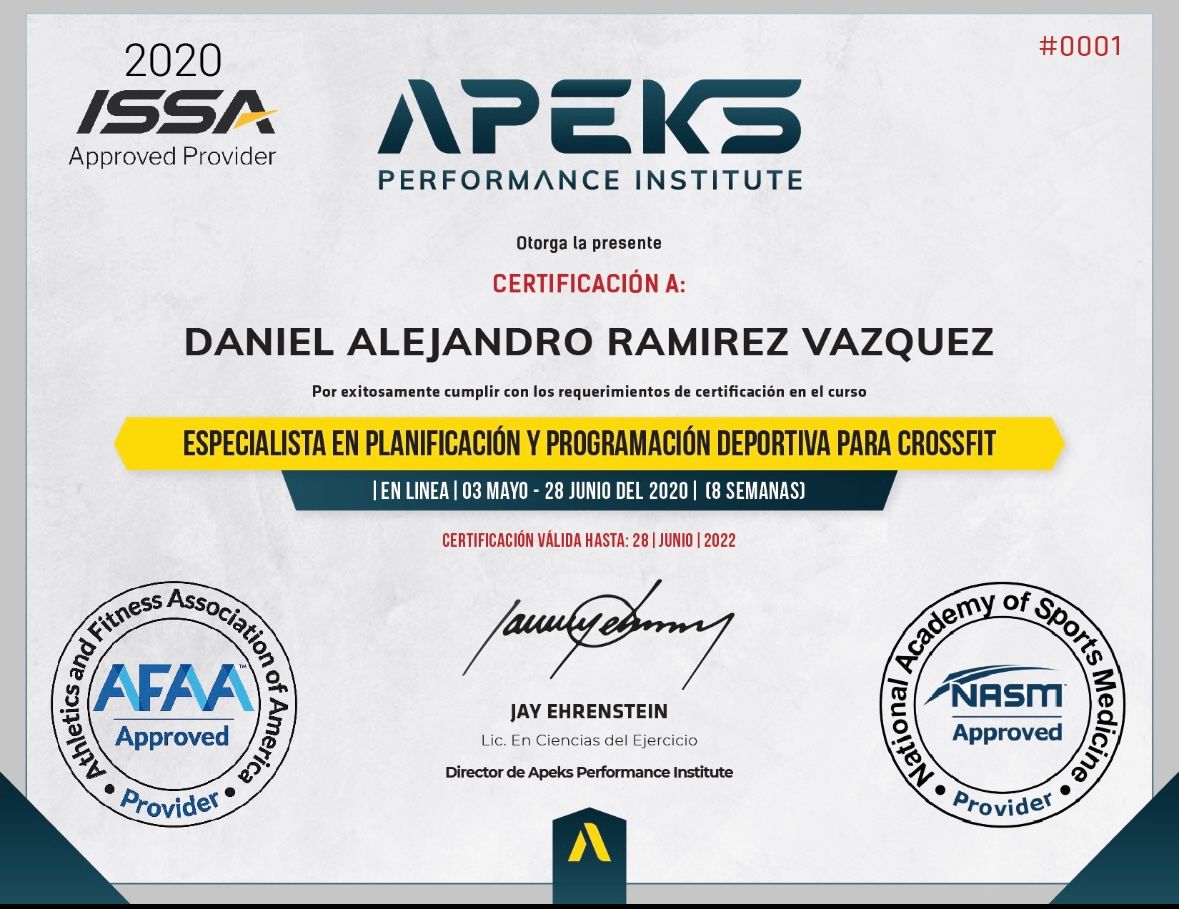 Doctor's credential certificate 1