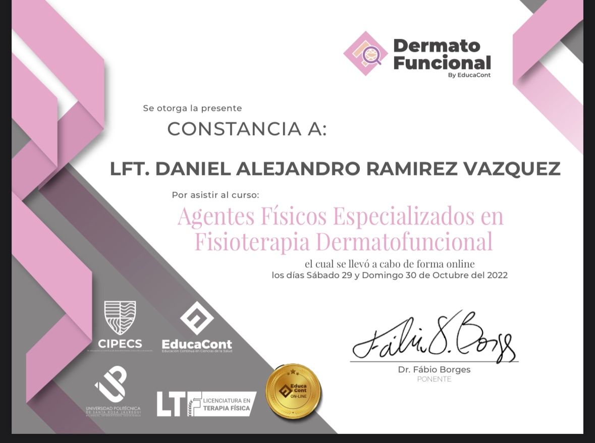 Doctor's credential certificate 2