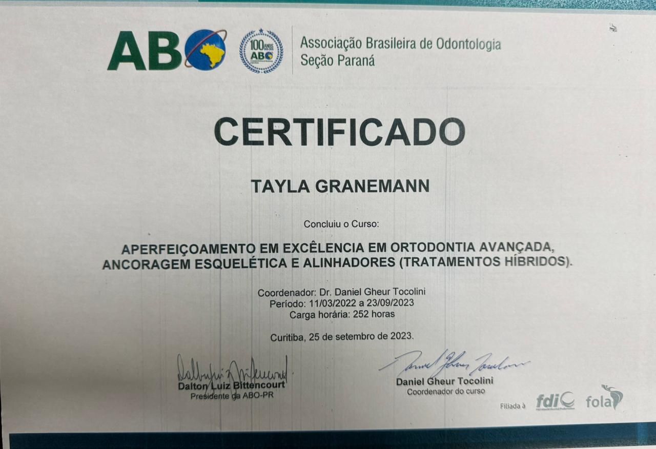 Doctor's credential certificate 1