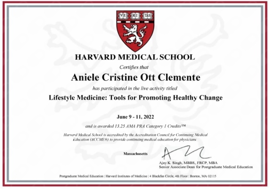 Doctor's credential certificate 2