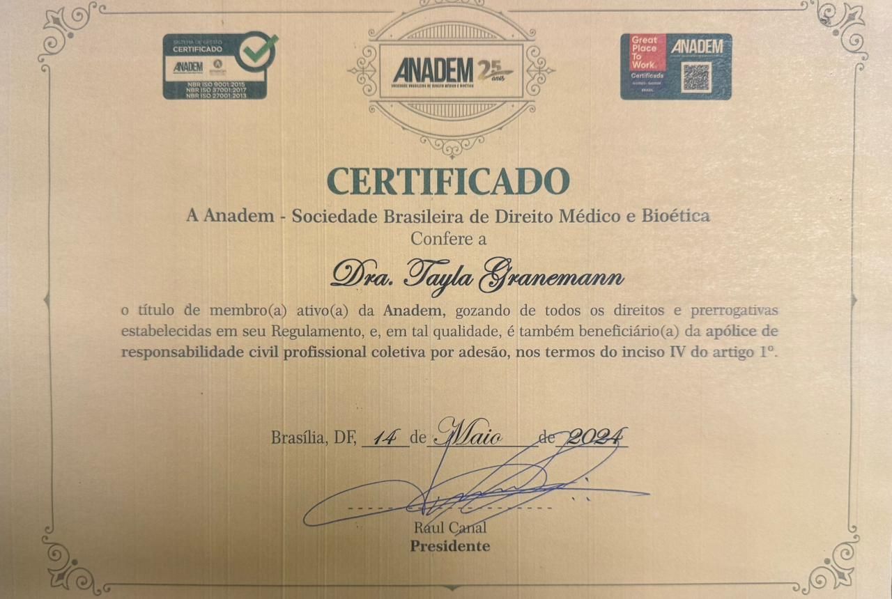 Doctor's credential certificate 7