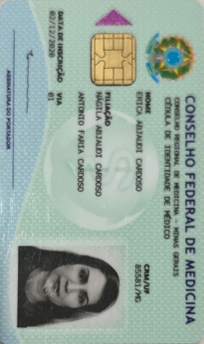 Doctor's credential certificate 1
