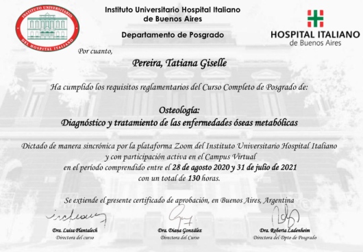 Doctor's credential certificate 2