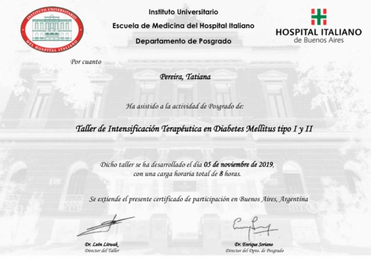 Doctor's credential certificate 3