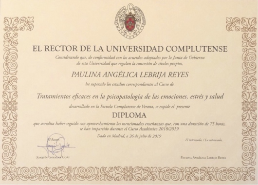 Doctor's credential certificate 5