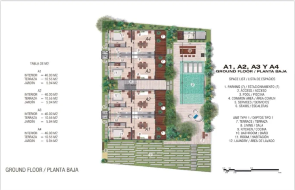 1 Bedroom Apartment in La Veleta, Tulum