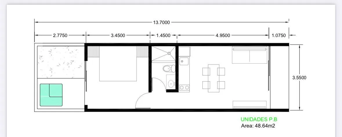 2 Bedroom Apartment in La Veleta, Tulum