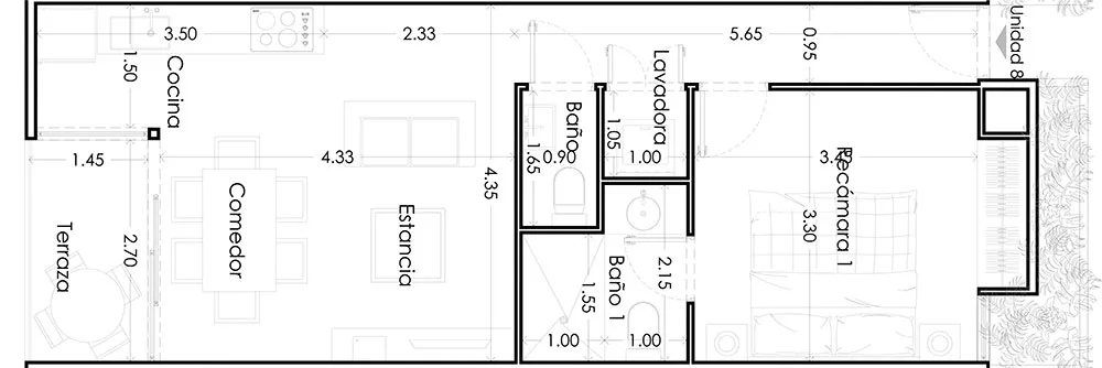 1 Bedroom Apartment in Aldea Zama, Tulum