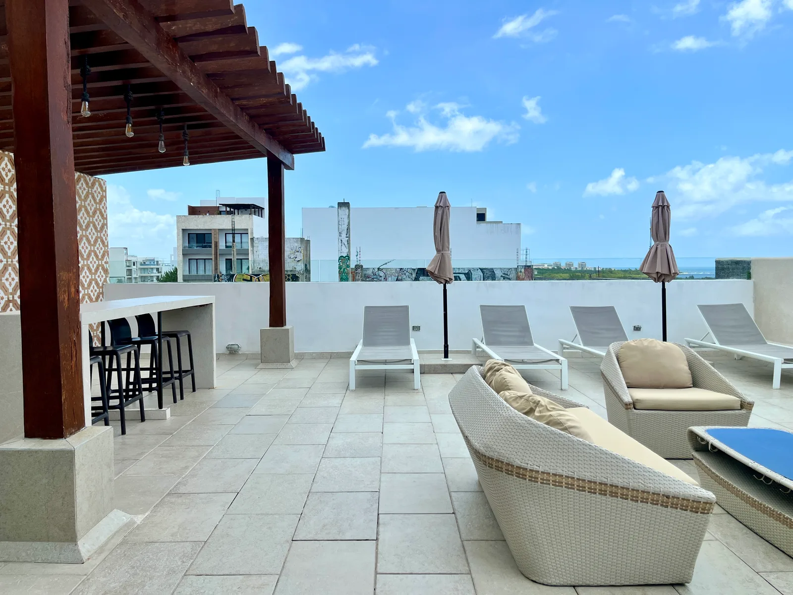 Studio in Playa del Carmen with Ocean View Balcony