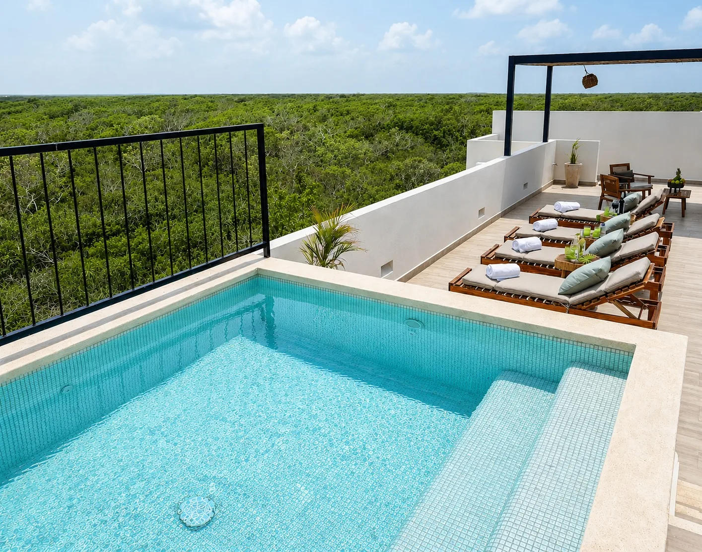 Penthouse in Tulum – Region 8, Sea Views