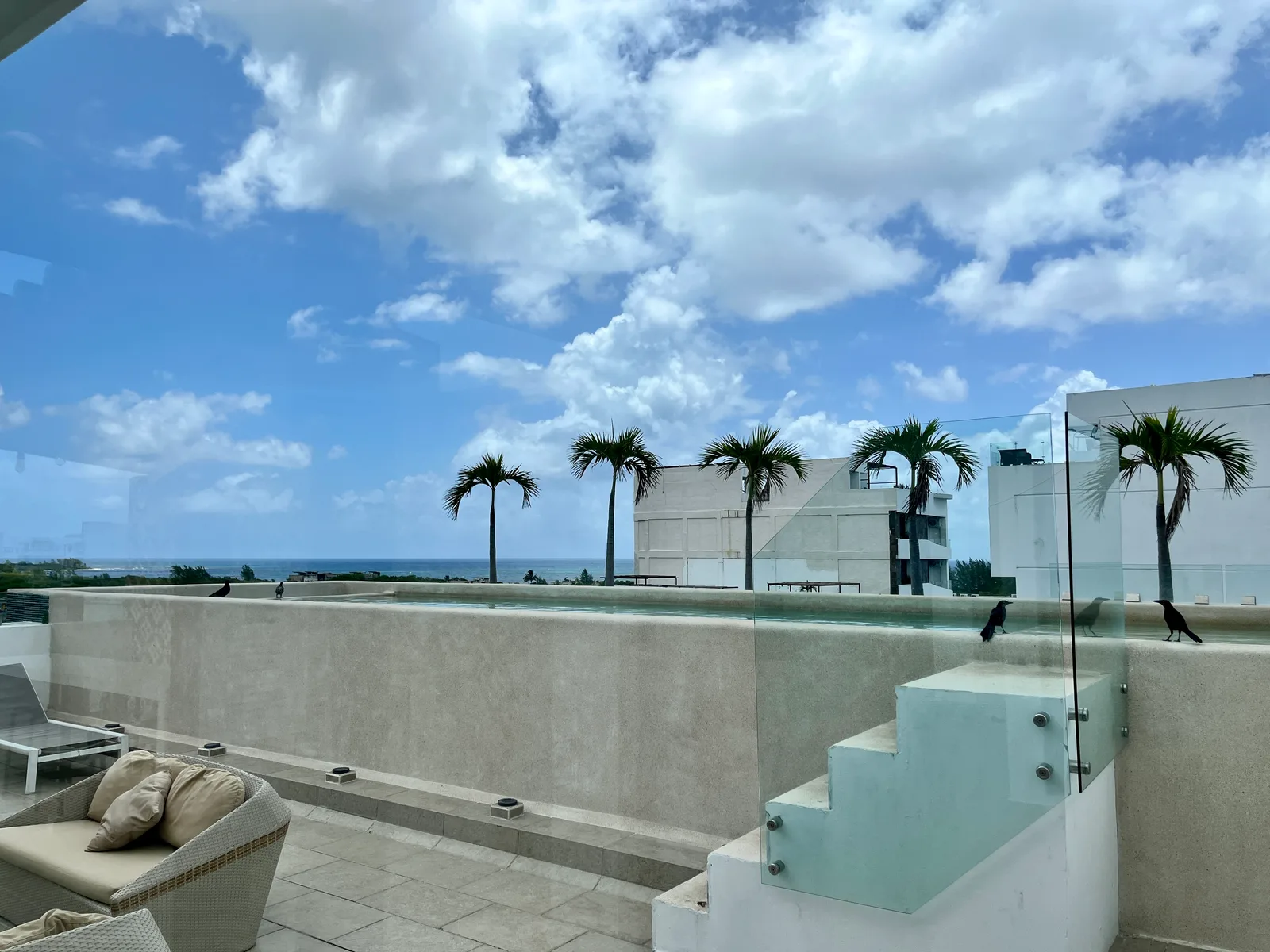 Studio in Playa del Carmen with Ocean View Balcony