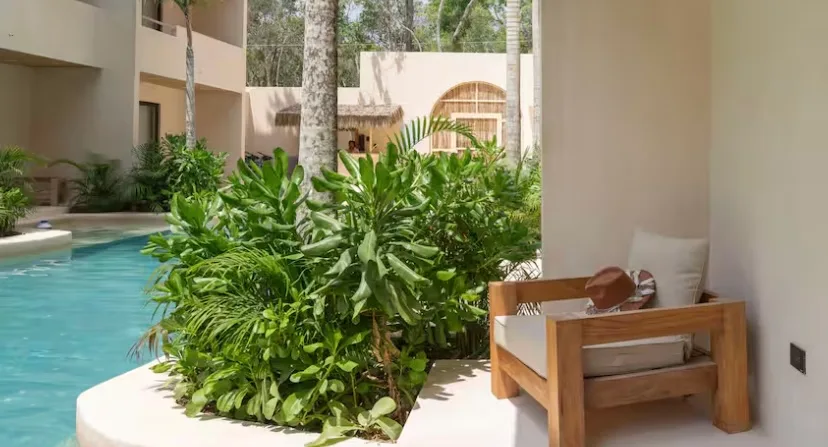 Furnished Studio in Región 15, Tulum