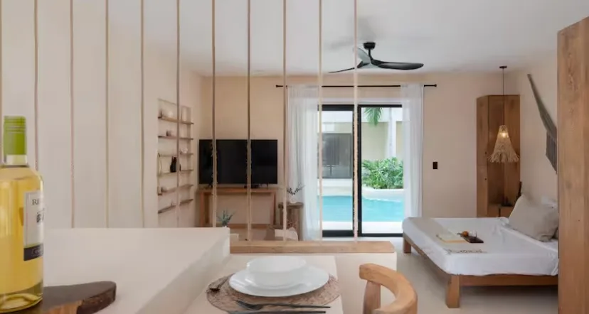Furnished Studio in Región 15, Tulum