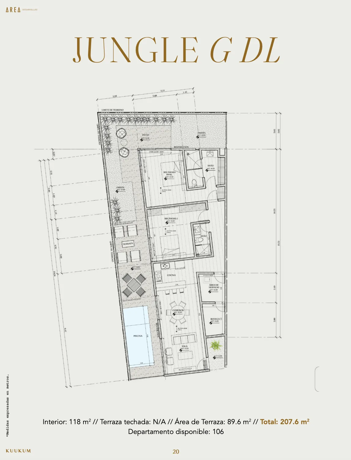 2 Bedroom Apartment in Aldea Zama, Tulum