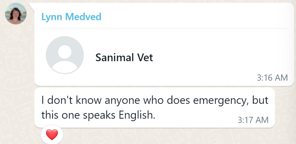 Recommendation screenshot