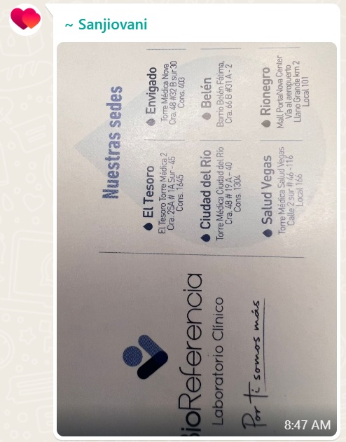 Recommendation screenshot